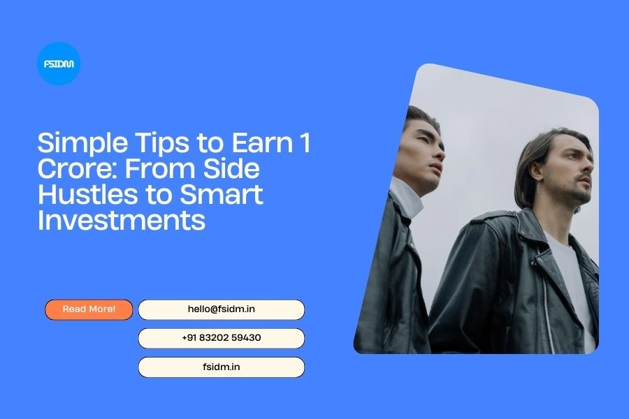 Simple Tips to Earn 1 Crore: From Side Hustles to Smart Investments