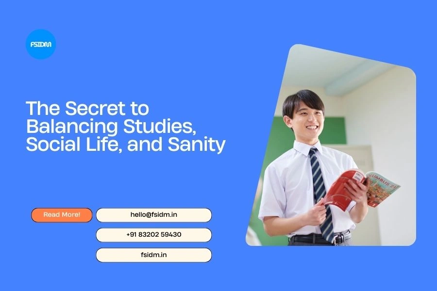 The Secret to Balancing Studies, Social Life, and Sanity