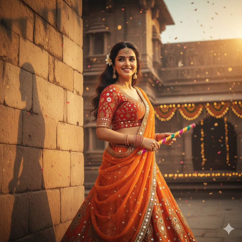 9. Regal Grace Chaniya Choli Editorial