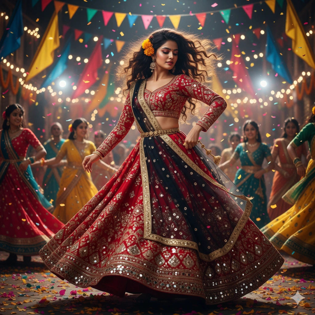 Navratri Prompts for Girls 0002