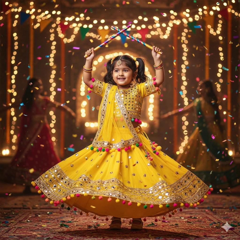 Navratri Prompts for Kids 02