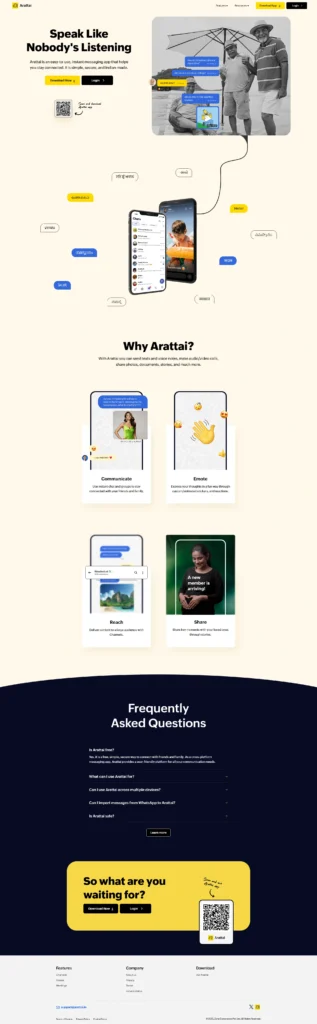 Arattai - Chat and Calling app