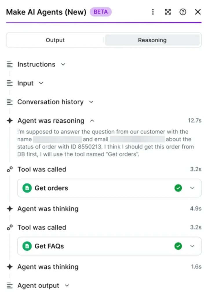 Understand every decision with agent
