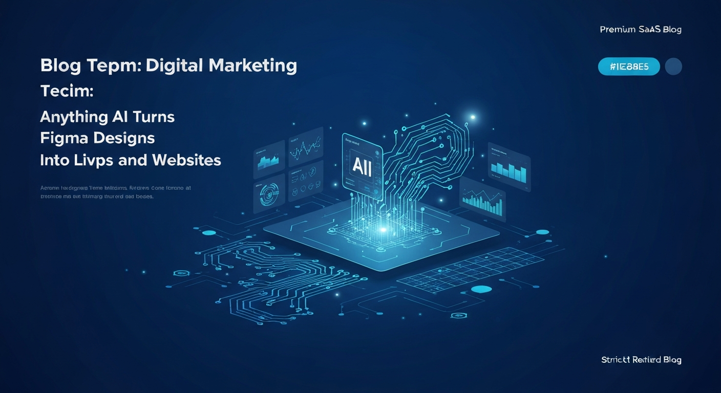 Figma to App/Website: Zero Setup with Anything AI