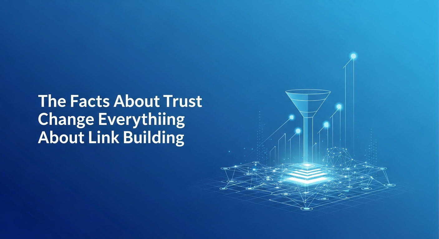 The Facts About Trust Change Everything About Link Building