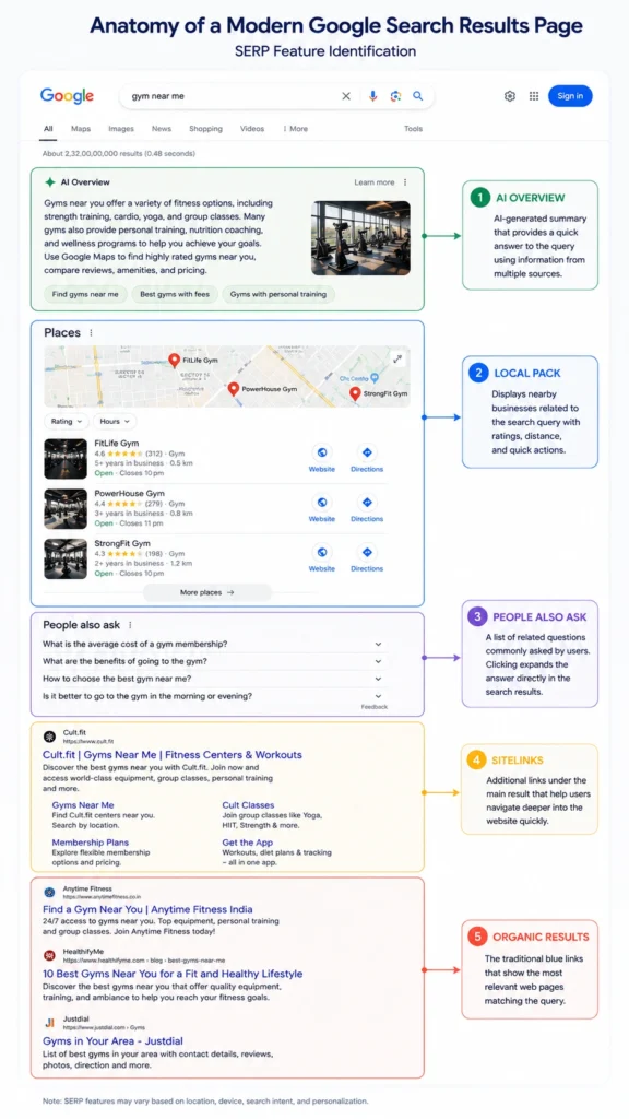 Figure 3.2 – SERP Feature Identification