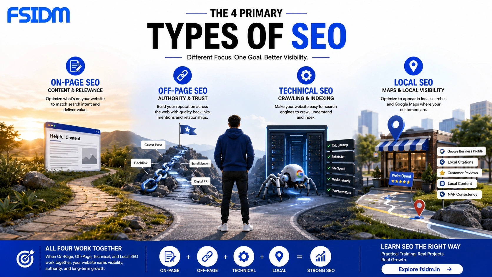 17 What are the different types of SEO