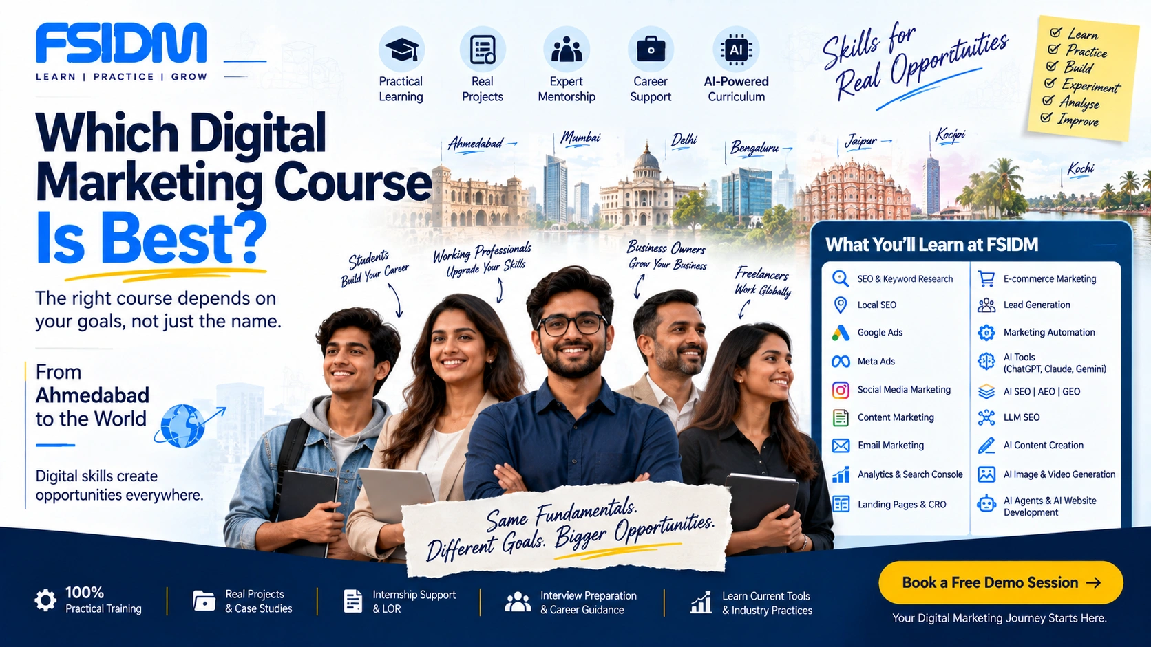 Which Digital Marketing Course Is Best for You A Practical Guide for Students, Professionals & Business Owners